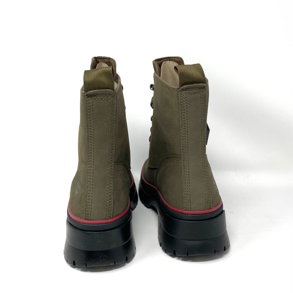 Timberland Malyn EK Waterproof Boot Olive Nubuck W TB 0A2F75 90 - Picture 3 of 8